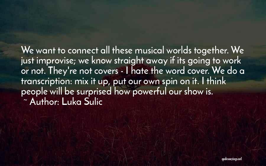 I Will Not Hate Quotes By Luka Sulic