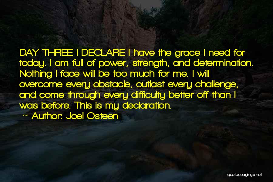 I Will Overcome Quotes By Joel Osteen