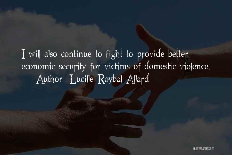 I Will Provide Quotes By Lucille Roybal-Allard