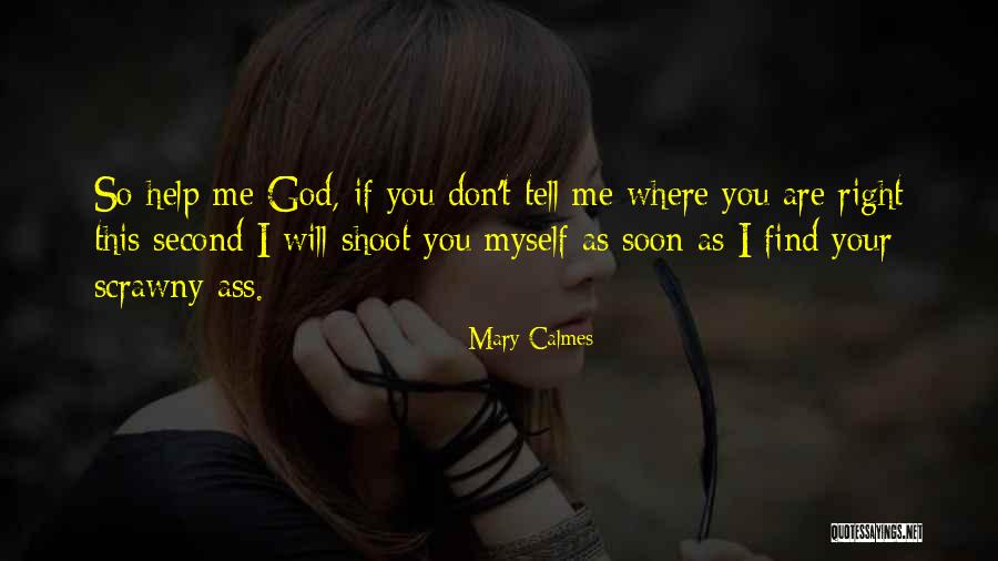 I Will Shoot You Quotes By Mary Calmes