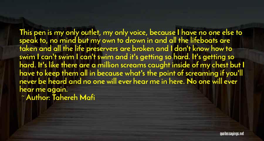I Will Speak My Mind Quotes By Tahereh Mafi