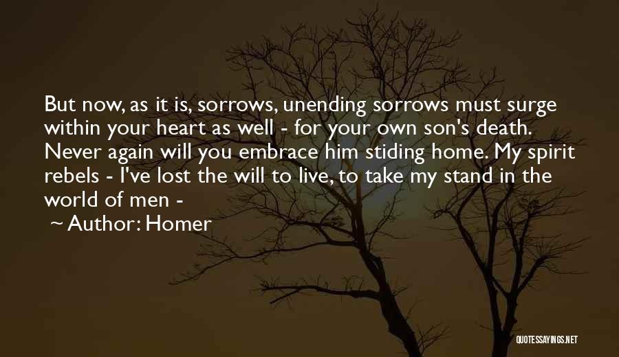 I Will Stand Again Quotes By Homer