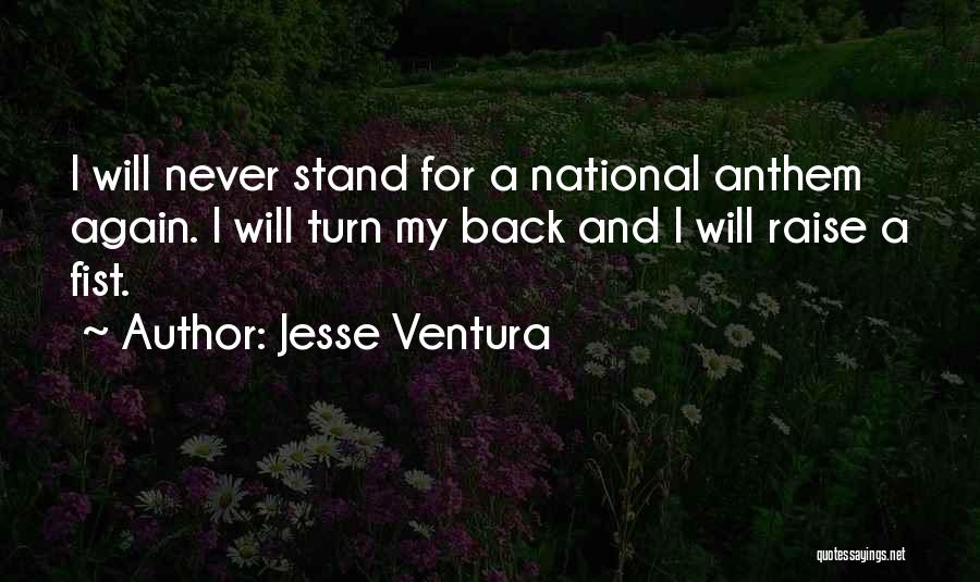 I Will Stand Again Quotes By Jesse Ventura