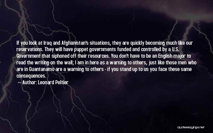 I Will Stand Up Quotes By Leonard Peltier