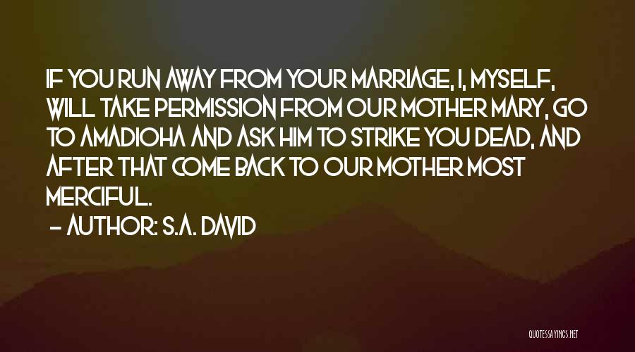 I Will Strike Back Quotes By S.A. David