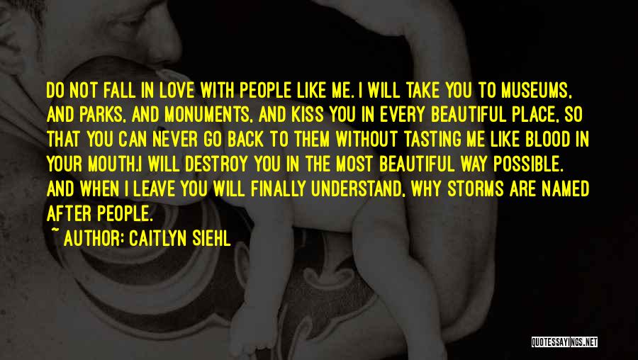 I Will Take You Back Quotes By Caitlyn Siehl