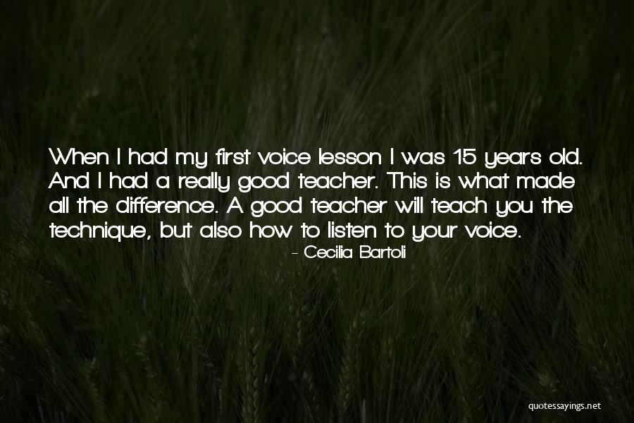 I Will Teach You A Lesson Quotes By Cecilia Bartoli I Will Teach You A Lesson Quotes By Cecilia Bartoli