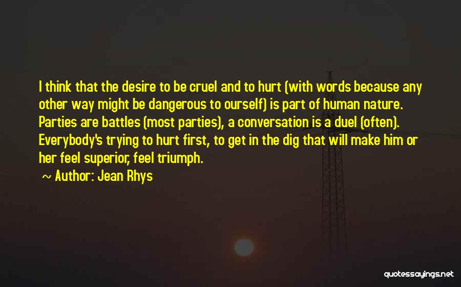 I Will Triumph Quotes By Jean Rhys