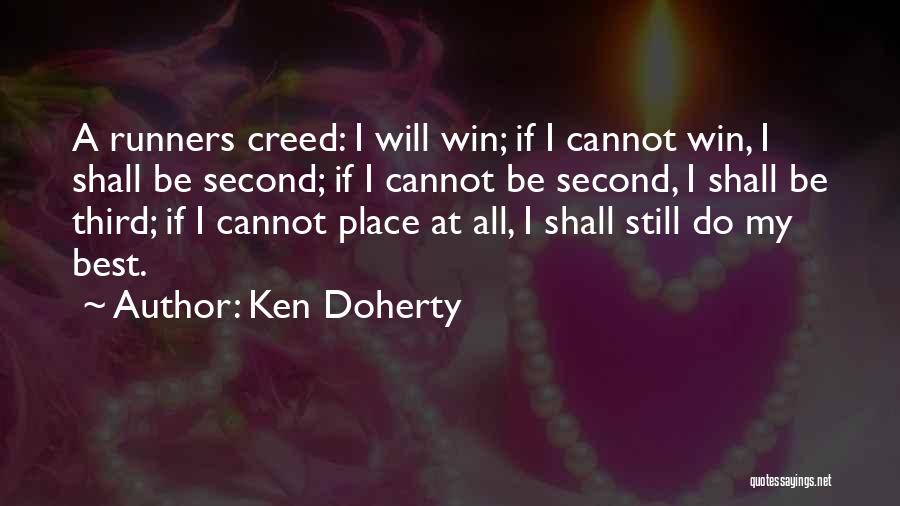 I Will Win Quotes By Ken Doherty