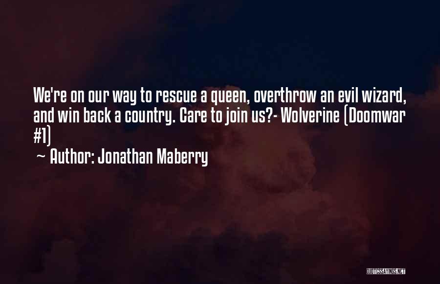 I Will Win You Back Quotes By Jonathan Maberry