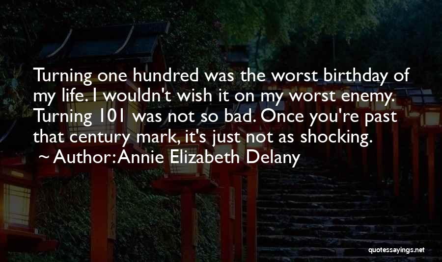 I Wish Birthday Quotes By Annie Elizabeth Delany