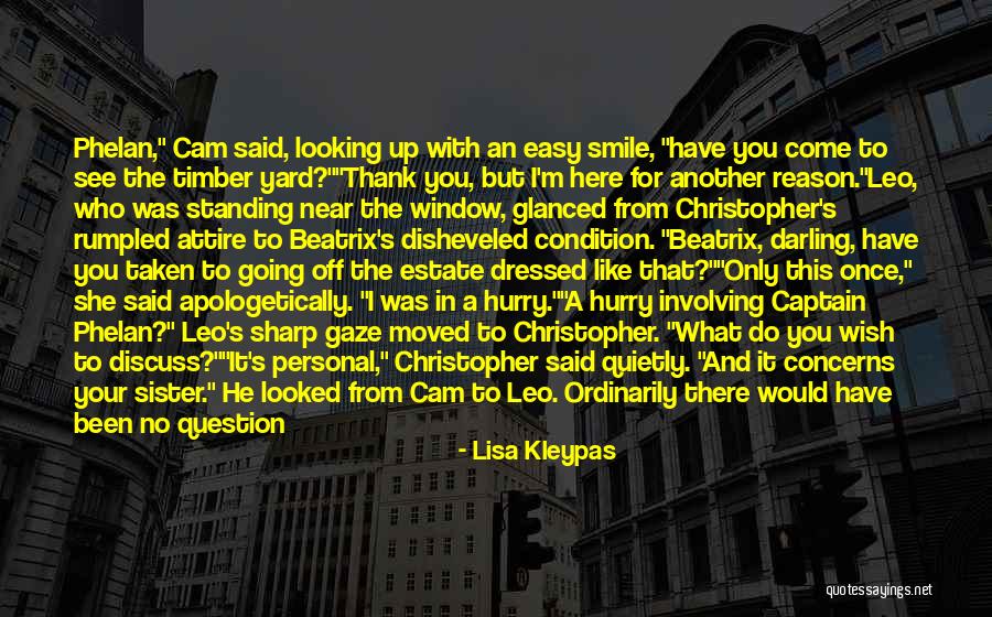 I Wish He Would Quotes By Lisa Kleypas