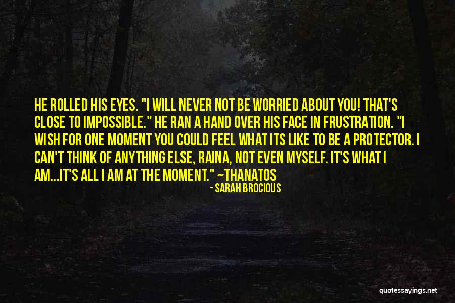 I Wish I Could Be Like You Quotes By Sarah Brocious