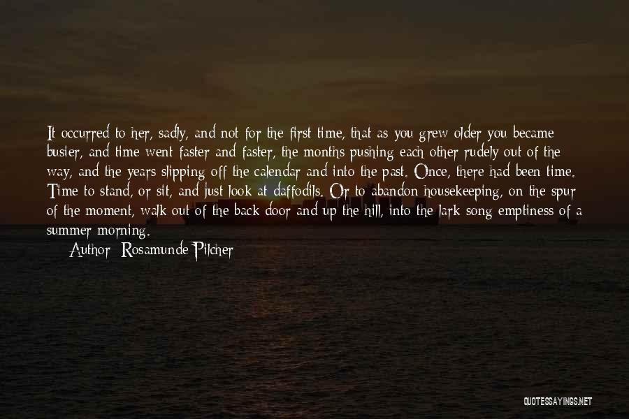 I Wish I Could Go Back In Time Quotes By Rosamunde Pilcher