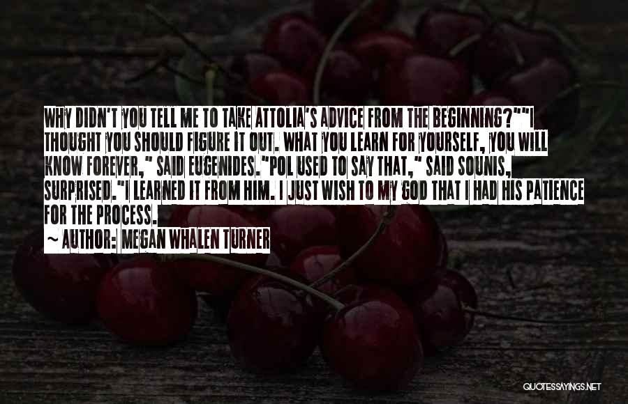 I Wish I Didn't Know You Quotes By Megan Whalen Turner