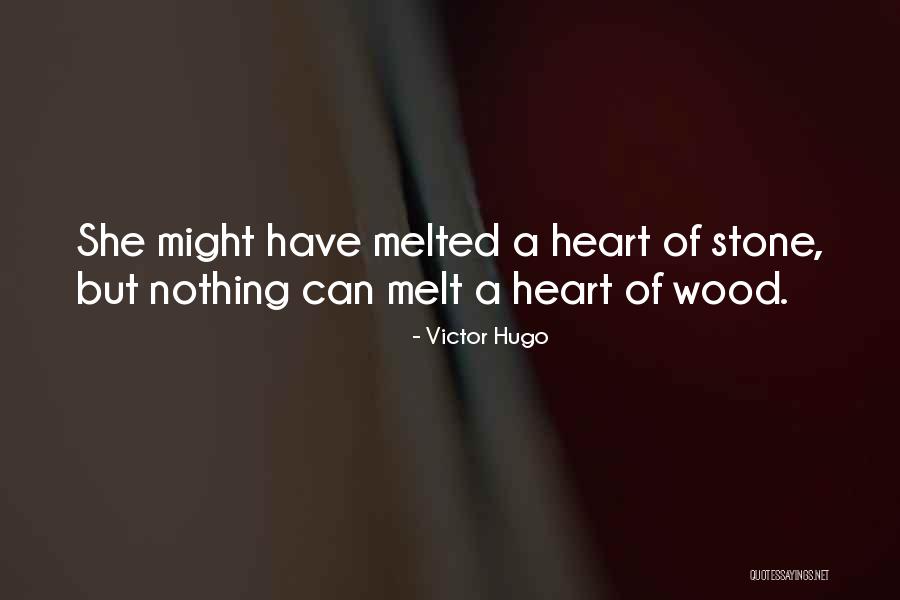 I Wish I Had A Heart Of Stone Quotes By Victor Hugo I Wish I Had A Heart Of Stone Quotes By Victor Hugo