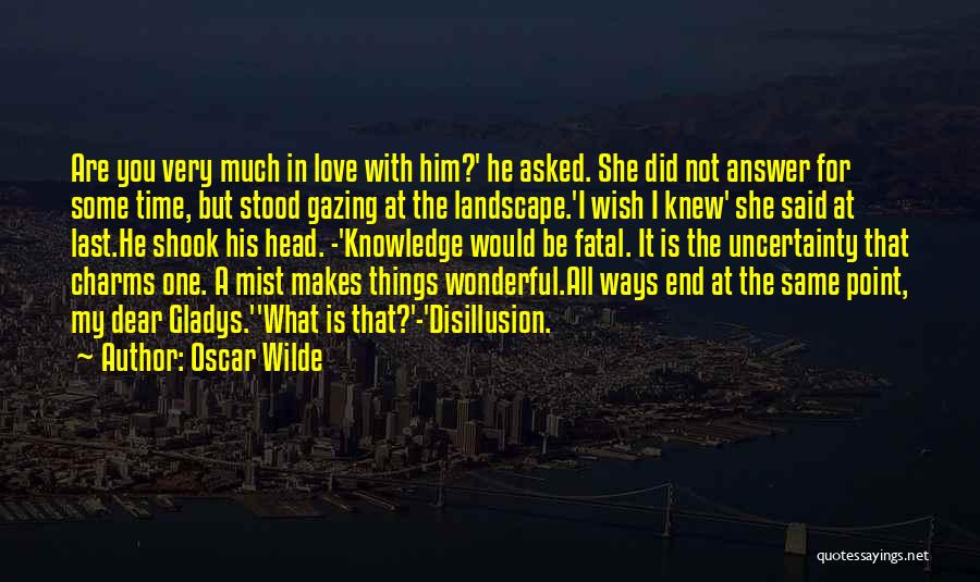 I Wish I Knew Love Quotes By Oscar Wilde