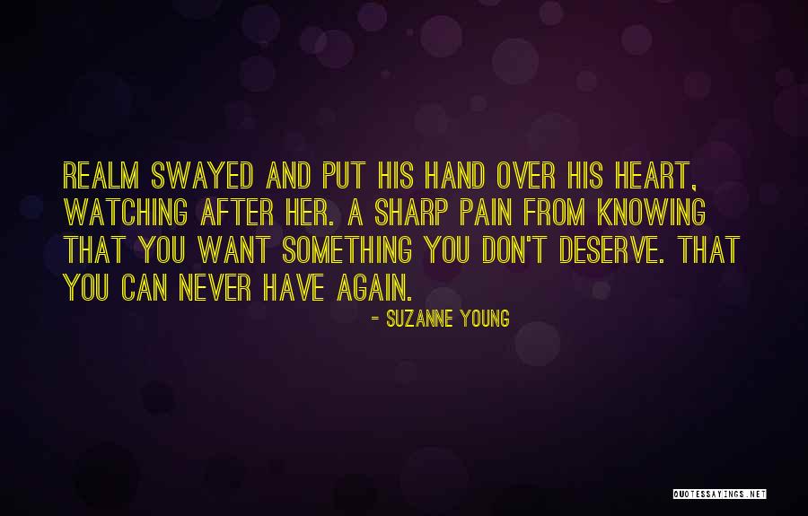 I Wish I Was Young Again Quotes By Suzanne Young