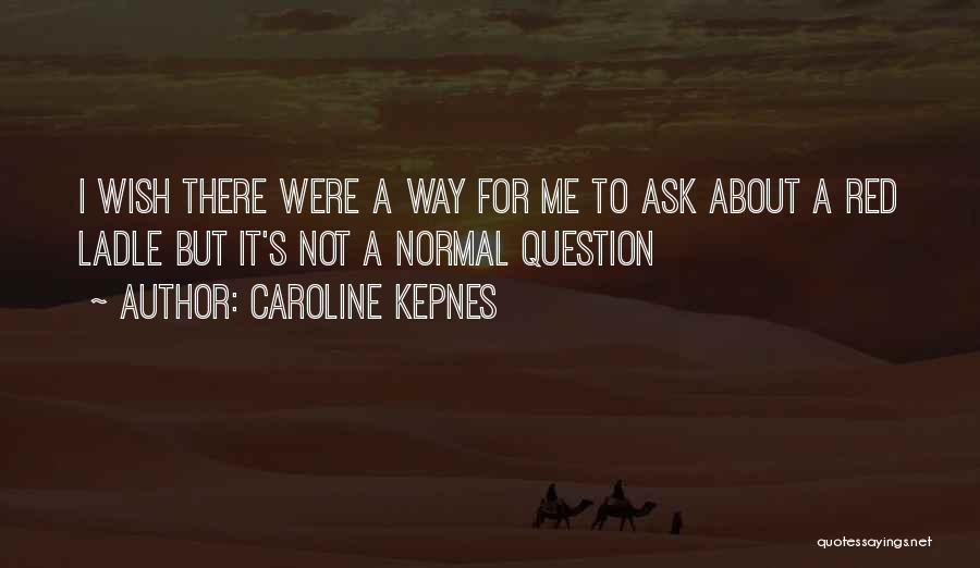 I Wish I Were There Quotes By Caroline Kepnes