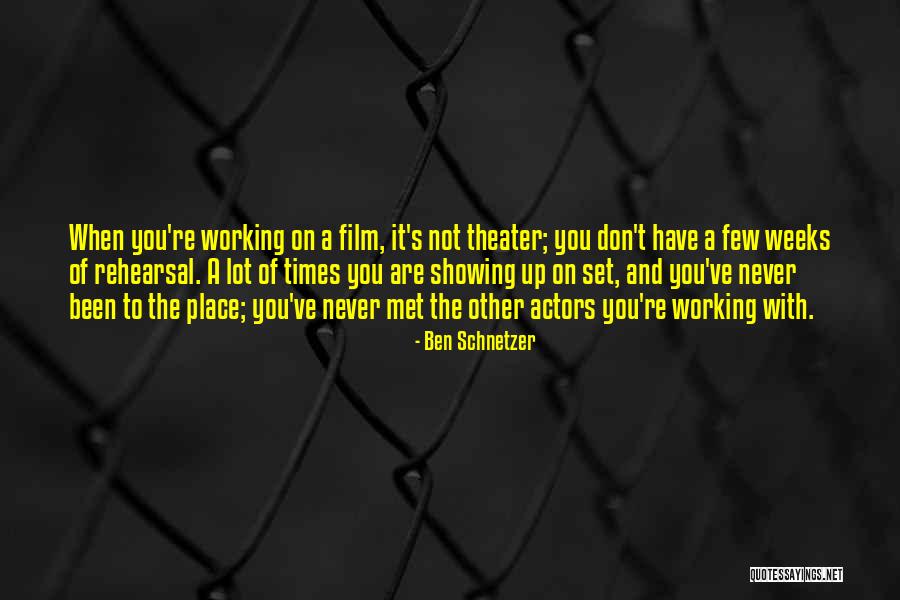 I Wish I Would've Never Met You Quotes By Ben Schnetzer I Wish I Would've Never Met You Quotes By Ben Schnetzer