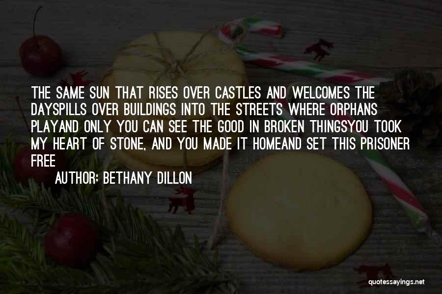 I Wish My Heart Was Made Of Stone Quotes By Bethany Dillon