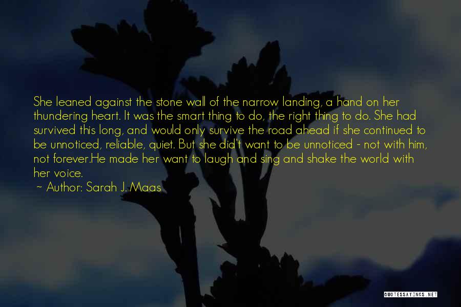 I Wish My Heart Was Made Of Stone Quotes By Sarah J. Maas