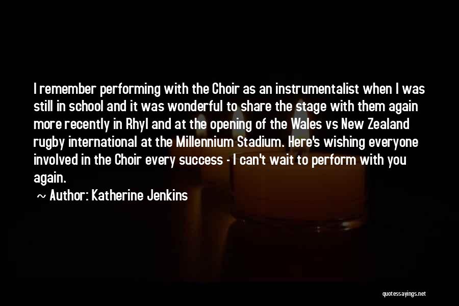 I Wish Success Quotes By Katherine Jenkins
