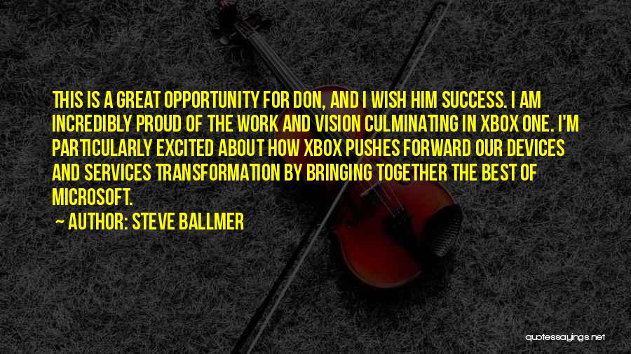 I Wish Success Quotes By Steve Ballmer