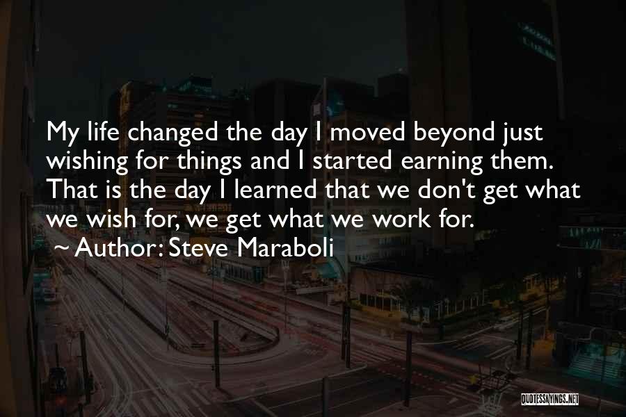 I Wish Success Quotes By Steve Maraboli