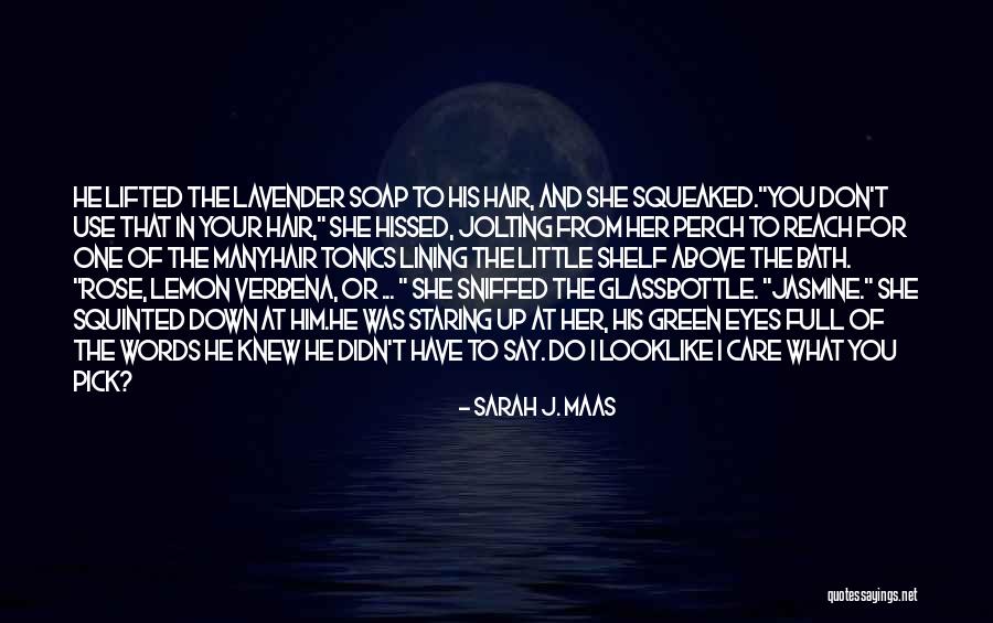 I Wish You Knew How Much I Care Quotes By Sarah J. Maas I Wish You Knew How Much I Care Quotes By Sarah J. Maas