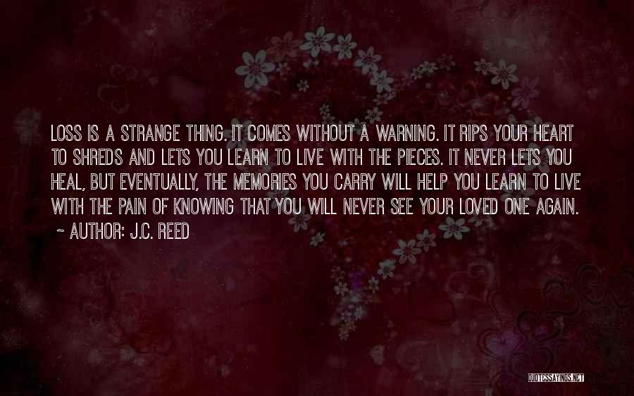 I Wish You Loved Me Again Quotes By J.C. Reed