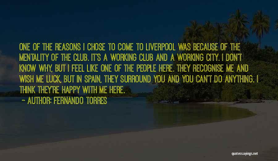 I Wish You Luck Quotes By Fernando Torres