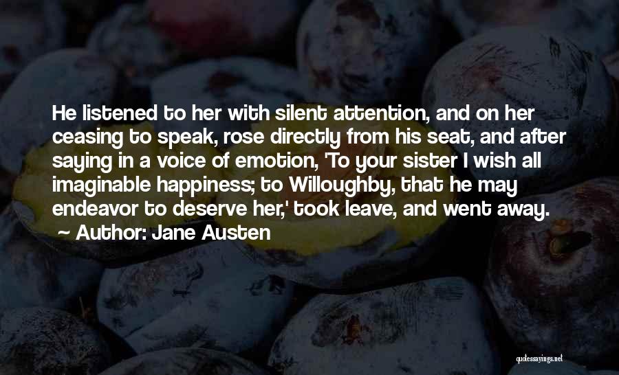 I Wish Your Happiness Quotes By Jane Austen