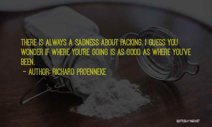 I Wonder About You Quotes By Richard Proenneke