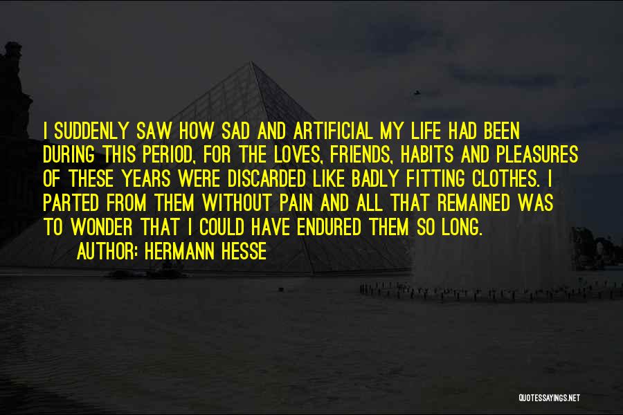 I Wonder How Long Quotes By Hermann Hesse