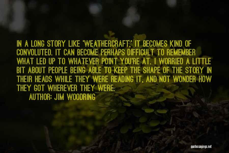 I Wonder How Long Quotes By Jim Woodring