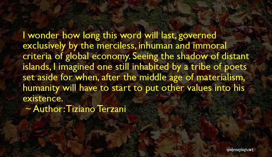 I Wonder How Long Quotes By Tiziano Terzani