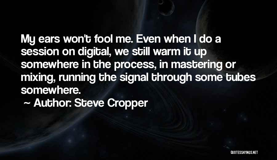 I Won't Be A Fool Quotes By Steve Cropper