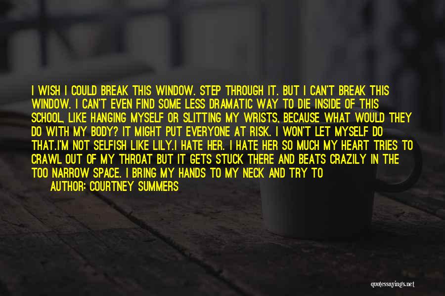 I Won't Break Your Heart Quotes By Courtney Summers