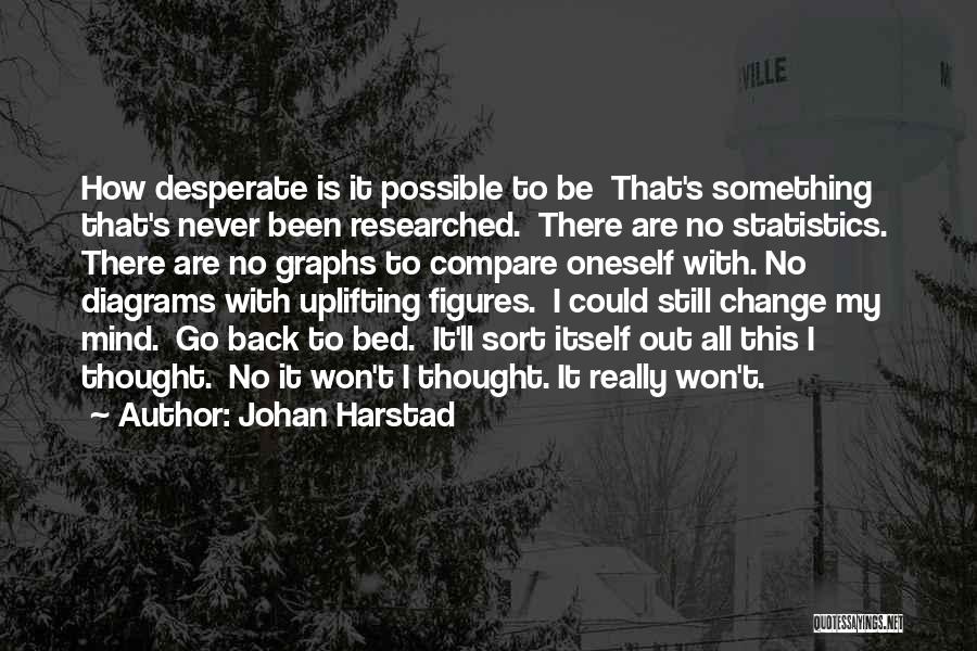 I Won't Change My Mind Quotes By Johan Harstad