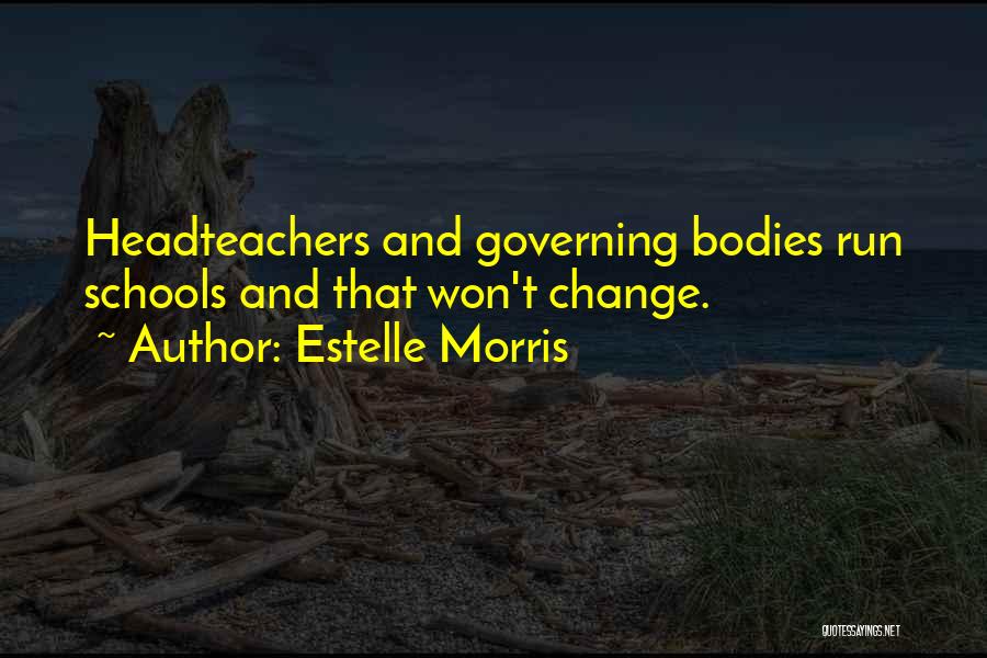 I Won't Ever Change Quotes By Estelle Morris