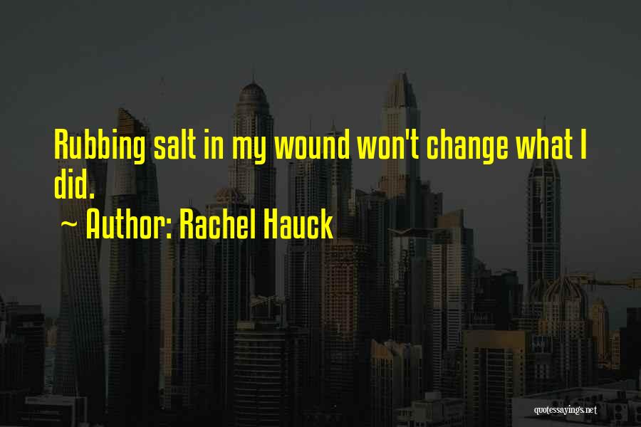 I Won't Ever Change Quotes By Rachel Hauck