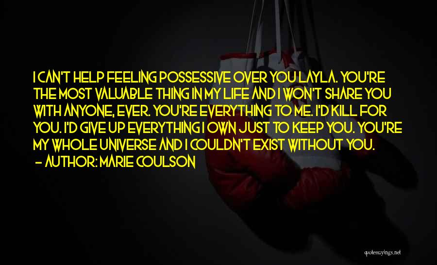 I Won't Give Up On Life Quotes By Marie Coulson