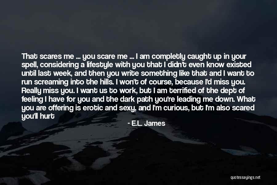 I Won't Leave You Quotes By E.L. James