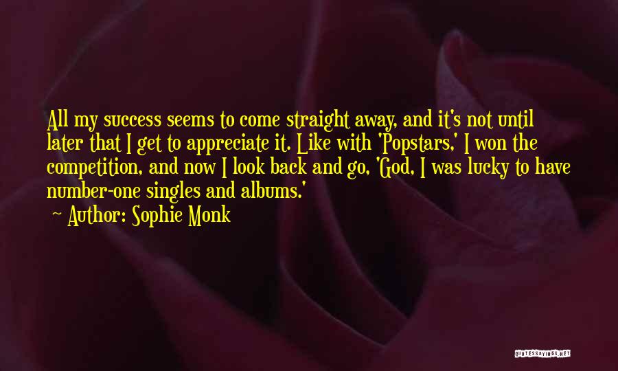 I Won't Look Back Quotes By Sophie Monk