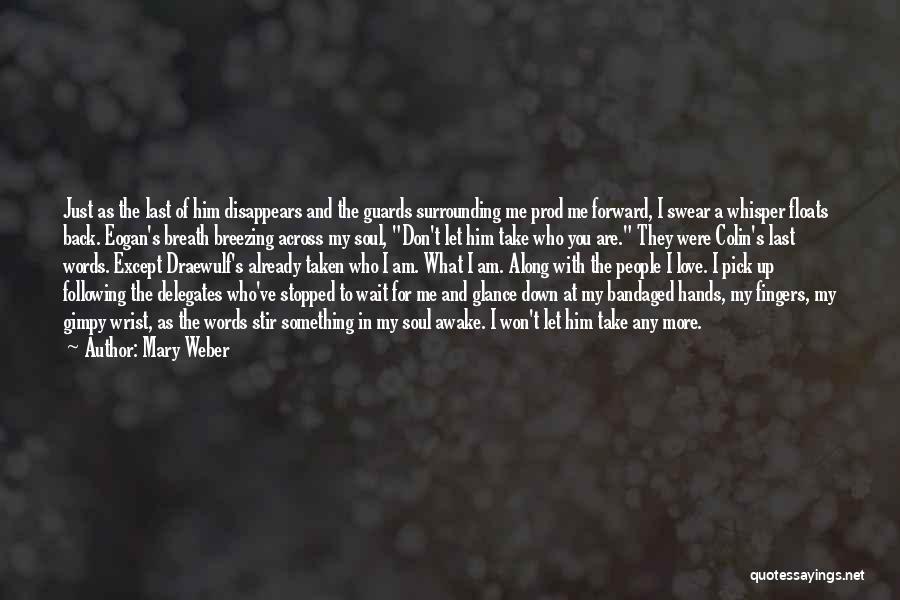 I Won't Wait Quotes By Mary Weber