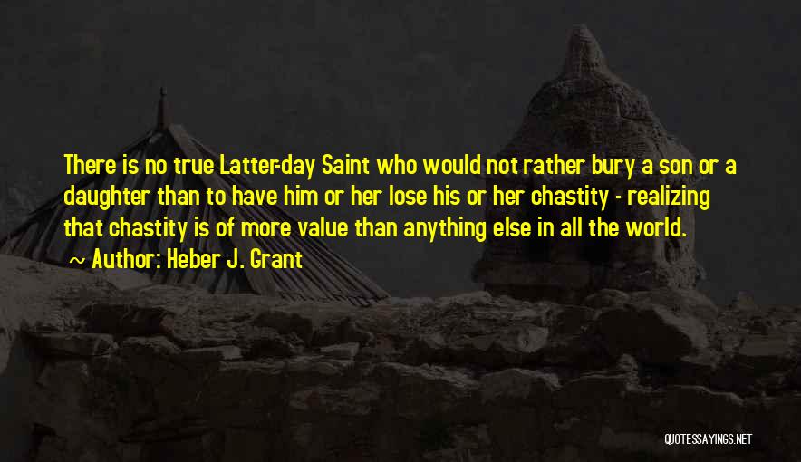 I Would Do Anything For My Daughter Quotes By Heber J. Grant I Would Do Anything For My Daughter Quotes By Heber J. Grant