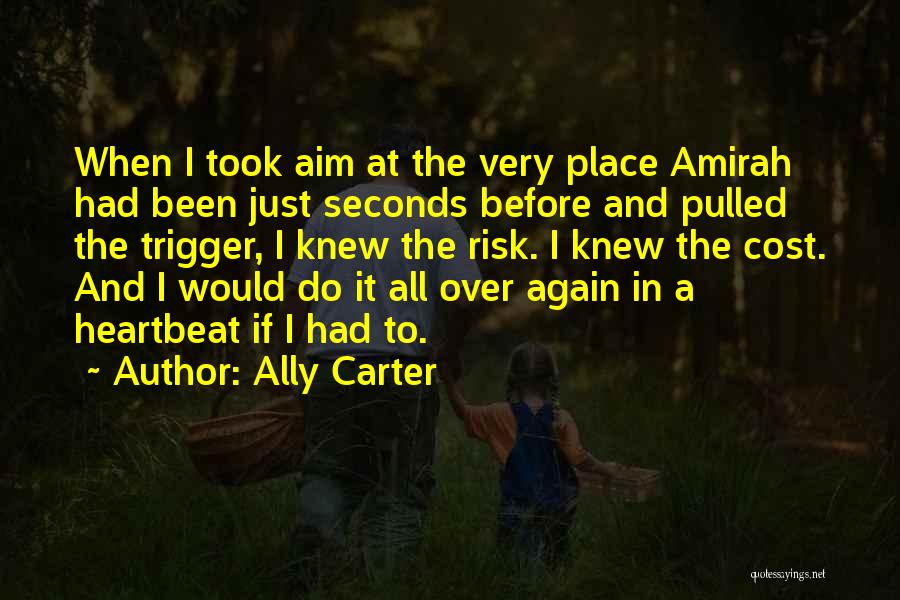 I Would Do It All Over Again Quotes By Ally Carter