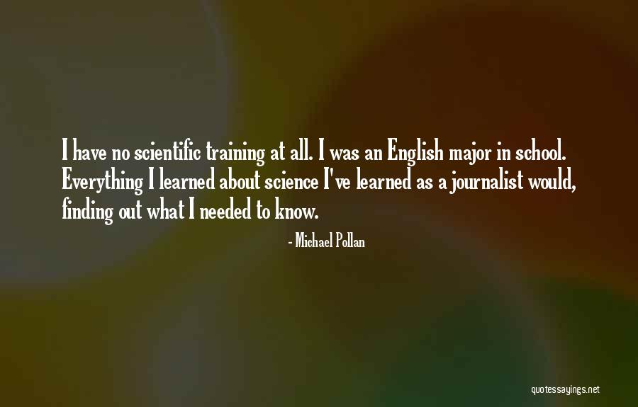 I Would Know Quotes By Michael Pollan I Would Know Quotes By Michael Pollan