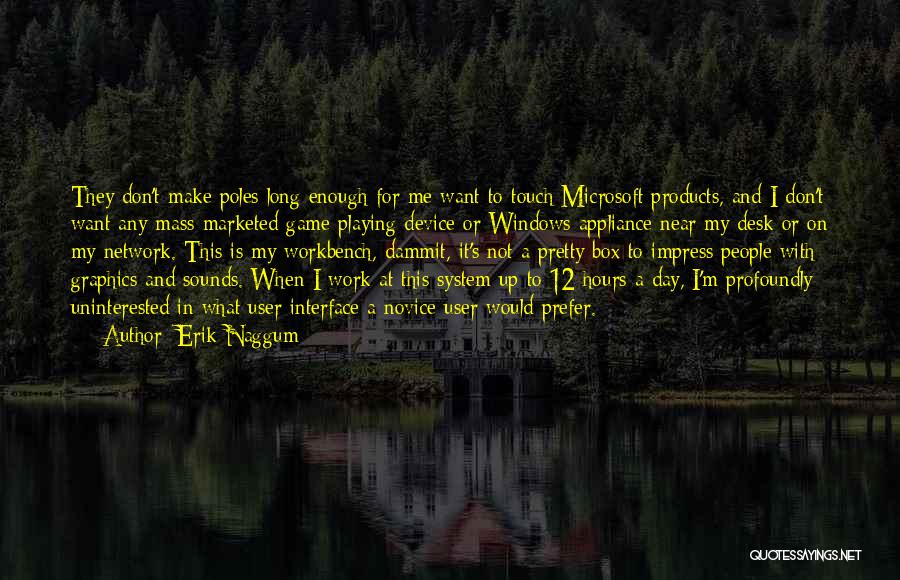 I Would Prefer Quotes By Erik Naggum